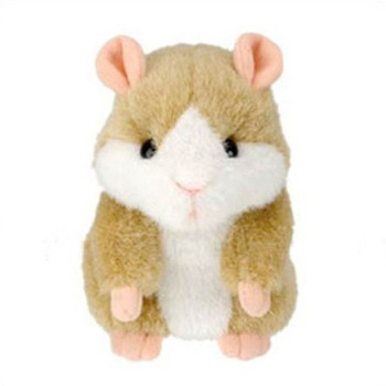 Hot Cute Speak Talking Sound Record Hamster Talking Plush Toy Animal T0256