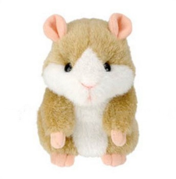 Hot Cute Speak Talking Sound Record Hamster Talking Plush Toy Animal