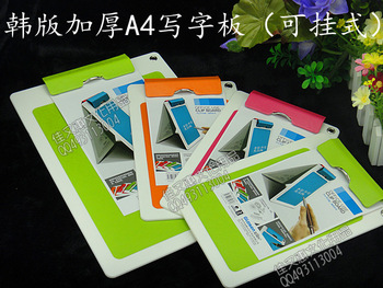 Hot-selling A4 Multicolour Plymouths Diptyca Plate Writing Board Plywood School Office Supply Statio