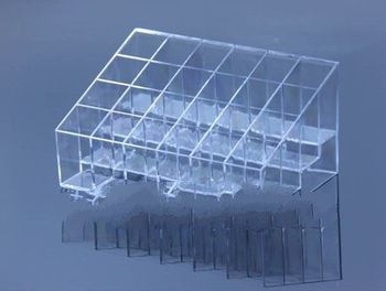 Hotsale Clear 24 Makeup Lipstick Cosmetic Storage Display Stand Holder 670148