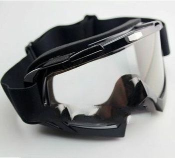 In stock Ski Snowboard Snowmobile Motorcycle Goggles Off-Road Eyewear Black&Color T815-7 black f