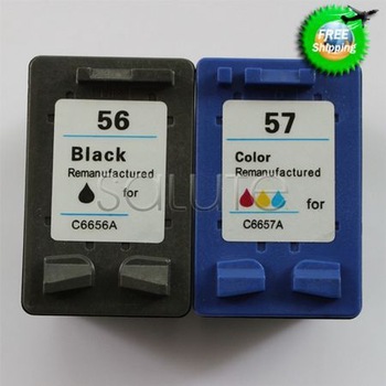 Inkjet Cartridges for HP 56+57 for hp Deskjet 450/5150/5150c/OfficeJet 2110/4110xi/PhotoSmart 100/23