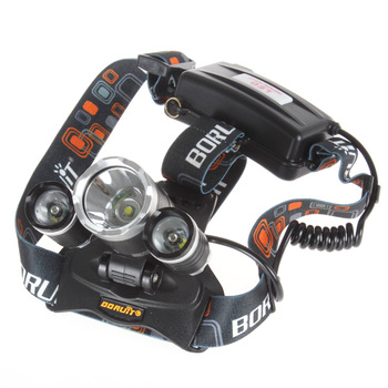 JR-3000 3X CREE XML T6 LED Headlamp Headlight 4 Mode Head Light Lamp for Cycling Camping Traveling H