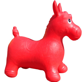 Jumping horse 1200g thickening plus size baby inflatable horse toy