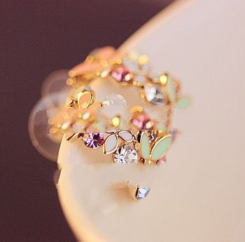 Korean Super Fashion Butterflies love Flowers Earrings