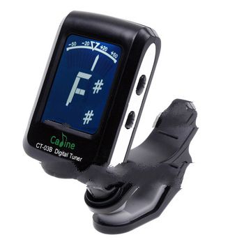 LCD Clip-on Electronic Digital Guitar Chromatic Bass Violin Ukulele Tuner