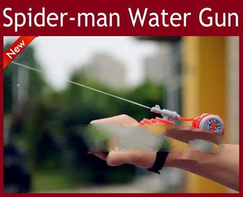 Lowest Price--Simba Spider-man Water gun Wrist Length Type Hydrowave Transmitter Child Baby Swimming