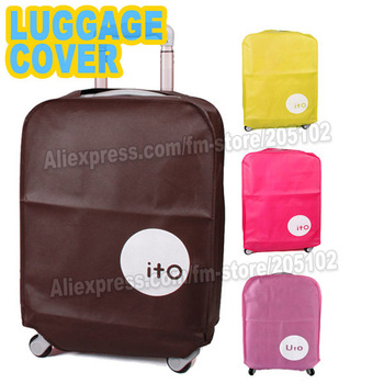 Luggage Cover 2pcs/lot, 4 colors coffee pink red yellow available for 20" 24" 28" inc