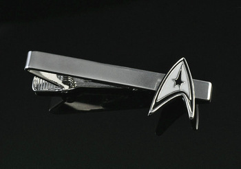 Men`s Boy Wedding Party Gift Star Trek Tie Clip Clasp Fashion LDJ20