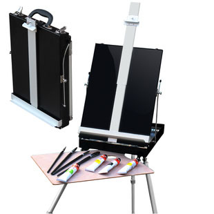 Metal easel oil painting school supplies promotion wholesale art supplies