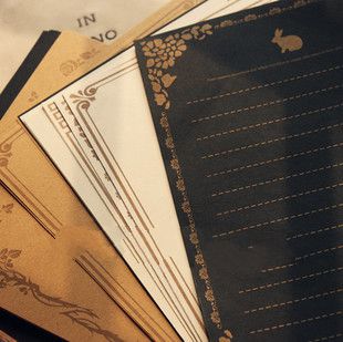 Min Order is $5,(1 Lot=8 Pcs) 3 Styles DIY Scrapbooking Paper Envelope Paper Vintage Letter Pad Free