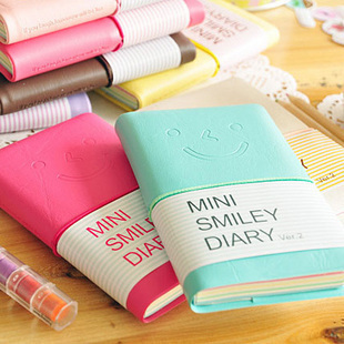 Min. order is $15 (mix order) 2254 korea stationery mini smiley bandage holsteins notebook doodle bo