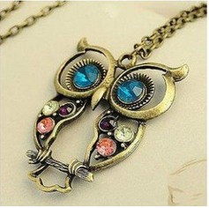 Min.order is $8 (mix order) Free Shipping & Korean Star Retro Color Block Drill Hollow Carved Ow