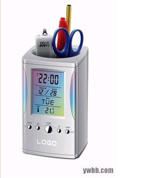 Multifunctional 287 thermometer colorful bell electronic calendar pen alarm clock timer clock