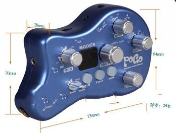 NEW JOYO Mooer POGO Portable Guitar Multi-effects Processor +AC Adapter  free shipping