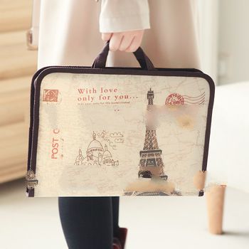 Navy wind, folders, portable package, paper bags