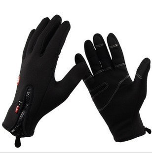 New 2013 Anti-slip Windproof winter Cycling Ski Bike Bicycle Full Long finger warm gloves M