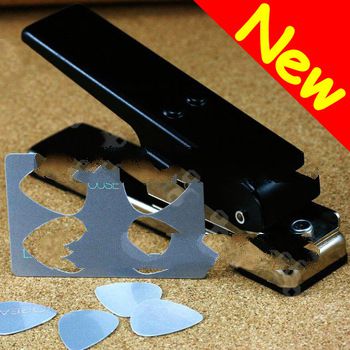 New And Hot Plectrum Cutter Make Your Own Picks Guitar Pick Maker + Free Shipping