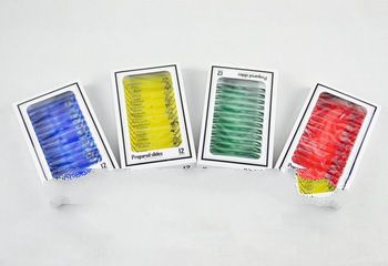New Arrival! 48 pcs Prepared Plastic Microscope Slides Biological Specimen with 4 boxes for Children