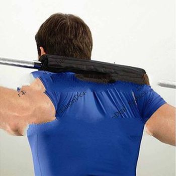 New Arrival ! Barbell Pad Gym Gel exercise Supports Squat Olympic Bar Weight Lifting Pull Up Gripper