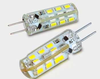 New Arrival G4 Light 3W 24 SMD 3014 Led Bulb Replace 3W halogen lamp 360 Beam Angle DC 12V Lighting(