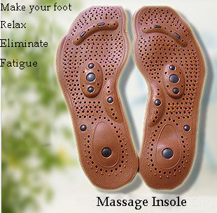 New Arrival Insole Magnetic Therapy Magnet Health Care Foot Massage Insoles Men/ Women Shoe Comfort