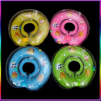 New Baby Kids Infant Adjustable Swimming Neck Float Ring Safety Aid Tube