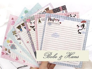 New Cute cartoon Stationery envelopes & letter paper Set/ note memo /New Arrivel /Fashion/Gift/W