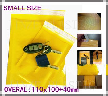 New Made- 110x140mm 4.3x5.5in Totally- Kraft Bubble Mailers Padded Envelopes Bags [300pcs]