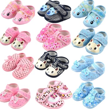 New Newborn Soft  Baby Toddler Infant Shoes First Walkers 14 styles 3 sizes  Free Shipping 1pair/lot