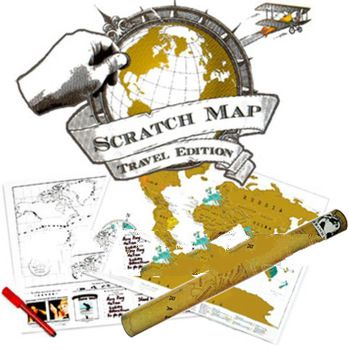 Scratch OFF MAP Travel Scratch Map Personalized World Map Poster Best gift for