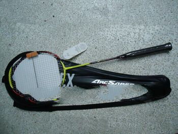 T-joint  ArcSaber Z-SLASH ARC Z-S High quality badminton racket 100% Yones carbon fibre rackets JP V