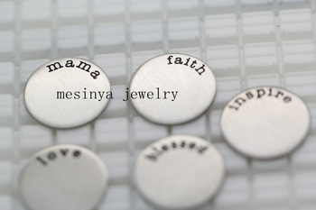 assorted medium 316L not cheap 304 blessed mom faith family love plate for 25mm floating charm glass