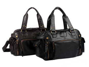 fashion pu leather travel bag luggage business bag for travel new traveling bag organizer travel bag