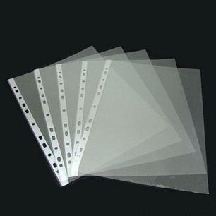 free shipping 11 holes file protection bag, 11 holes sheet file protection bags