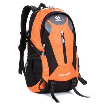 free shipping 30l outdoor spikeing mountaineering  backpack sports travel waterproof bag multicolor