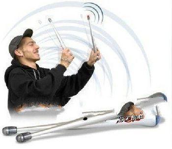 free shipping big promotion for 2 days  Rock Beat Rhythm Stick Electronic Drum Sticks Air drumstick 