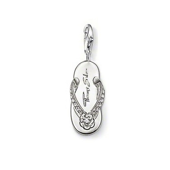free shipping hot selling hot charm 2013 tms silver factory price ts2156 flip-flop