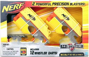 free shipping the newest arrival  hasbro nerf soft toy gun bullet double set 33349