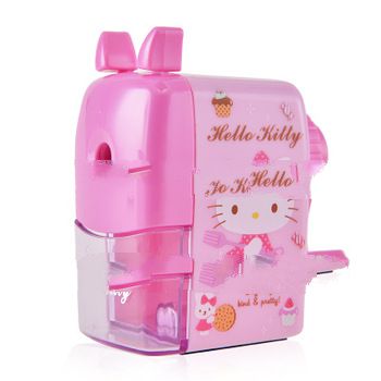 hello kitty cartoon pencil sharpener for girls primary school supplies stationery