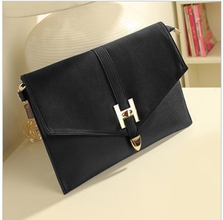 new 2013 envelope bag vintage briefcase buckle day clutch evening bag cross-body women's handbag