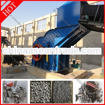 008615515540620 high crushing ratio metal tin car pet bottle crusher machine recycling crusher machi