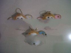 Felt angel decoration