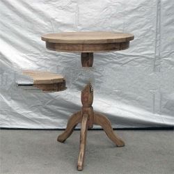 French Round Side Table