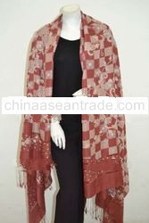 Handmade (Tulis) Indonesian Batik Silk scarf