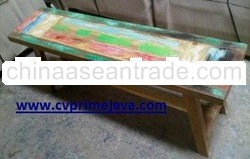 BOAT WOOD FURNITURE BENCH BW01