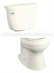Kohler K-3887-96 Cimarron Comfort Height Two-Piece Round-Front Toilet