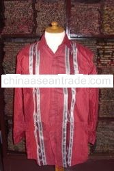 Lurik T Shirt original from Central Java, 