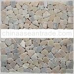 Square mosaic tile Cream Onyx