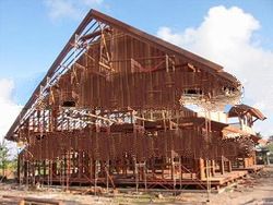 High Quality Modern Design Mega Prefab Wooden House